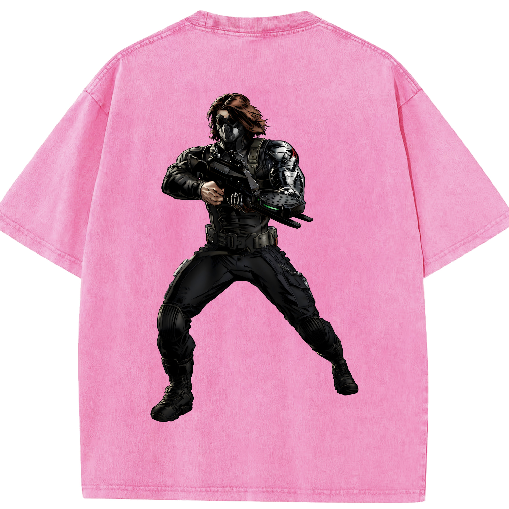 （画像用） アベンジャーズ The Avengers 綿100% ヴィンテージ風 半袖Tシャツ（背面プリント）